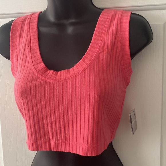 Free People Movement Blissed Out Scoop Neck Cropped Tank Top Small - Picture 3 of 7